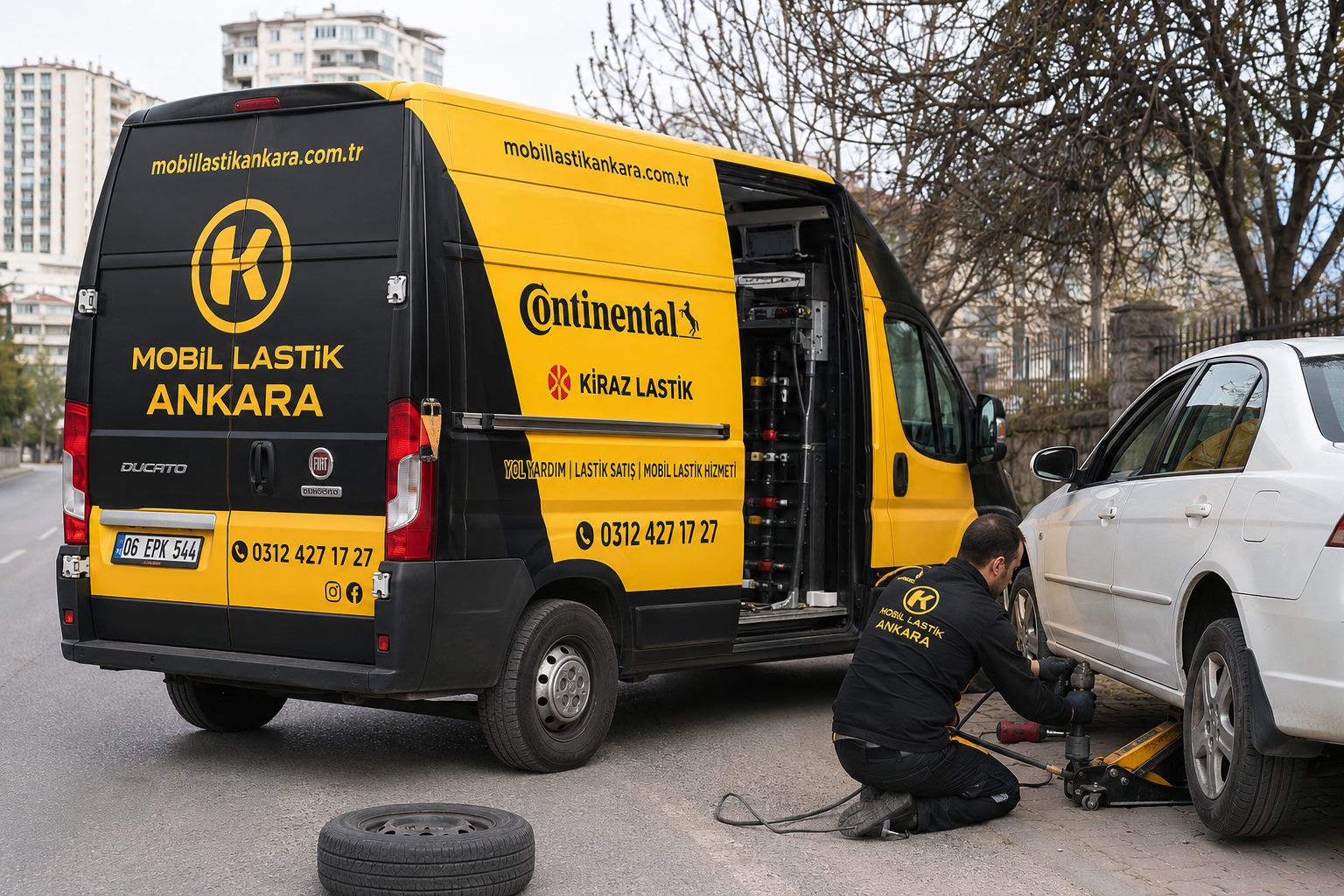 Donanımlı servis aracı